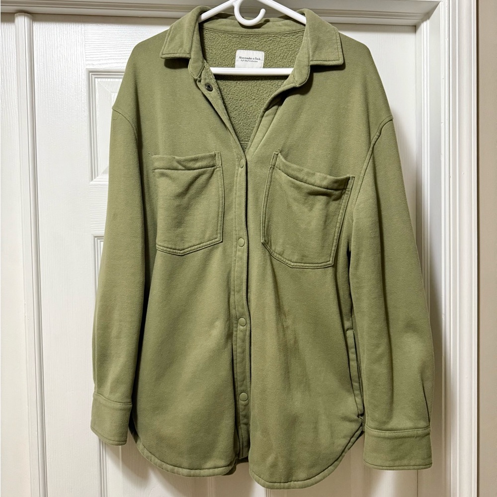 Abercrombie Fleece Shacket
